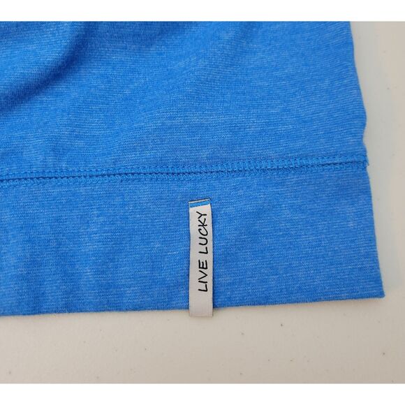 Black Clover Mens Clyde Delirium Golf Pullover 1/4 Zip XL Blue - Picture 4 of 12